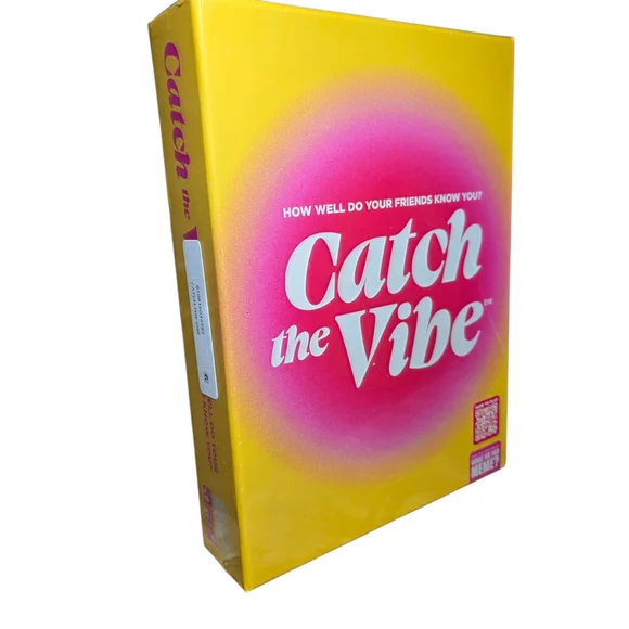 Catch The Vibe Board Game What Do You Meme Party Game NEW Sealed 17+ - Picture 2 of 5